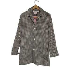 Gretchen Scott Gingham Spring Jacket XL